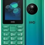 HMD 110 Keypad Phone with Built-in Scan & Pay UPI App, Rear Camera, Long-Lasting Battery, Wireless FM Radio | Green
