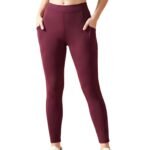 BLINKIN Women’s Skinny Fit Mid Rise Leggings