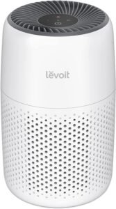 LEVOIT Core Mini Air Purifier for Coverage Area 183 Sq Ft, Ultra Efficient HEPA Filter, Remove 99.97% Dust, Smoke, & Pollen, With Fragrance Sponge, 3 Speed for Better Sleep, (2 Years Warranty)