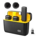 UTECTION by VOOK Wireless Mic with Noise Cancellation for iPhone & Android