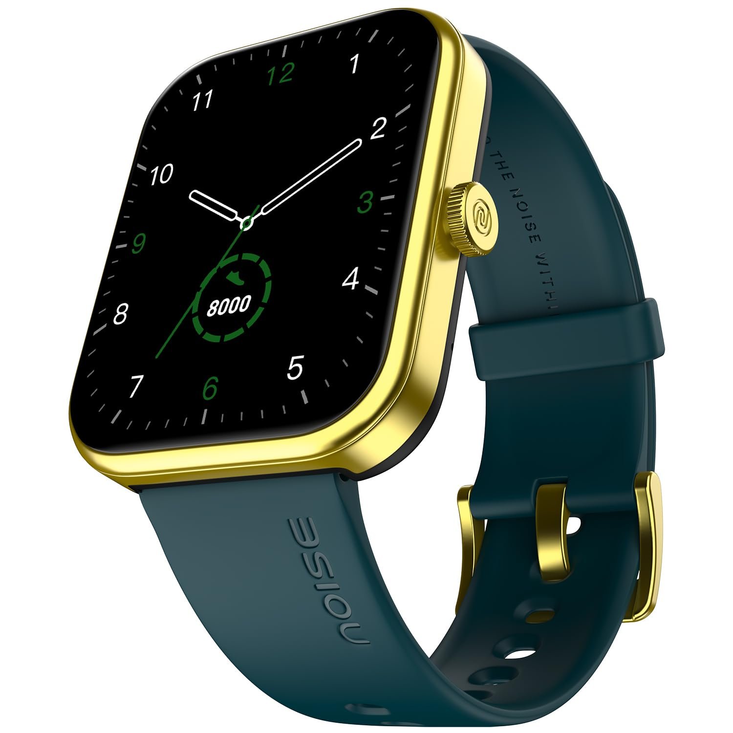 Noise Pulse 2 Max 1.85″ Display, Bluetooth Calling Smart Watch, 10 Days Battery, IP68 Waterproof Model Number NSW-203,100 Sports Modes, Smartwatch for Men and Women (Jade Green)
