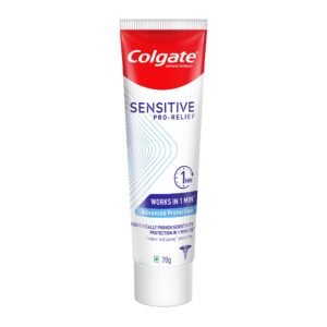 Colgate Sensitive Pro Relief Toothpaste, Tooth Paste With Pro Argin Formula for Sensitivity Relief, 70gm