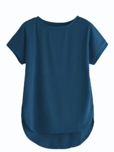 Fabricorn Combo of Plain Color Stylish Up and Down Cotton Tshirt for Women