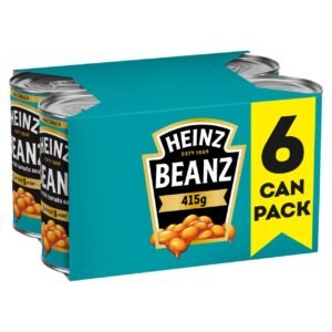 HEINZ Beanz In Tomato Sauce, Baked, 415 Gram, Pack Of 6