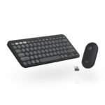 Logitech Pebble 2 Combo, Wireless Keyboard and Mouse, Quiet and Portable, Customisable, Logi Bolt, Bluetooth, Easy-Switch for Windows, macOS, iPadOS, Chrome –