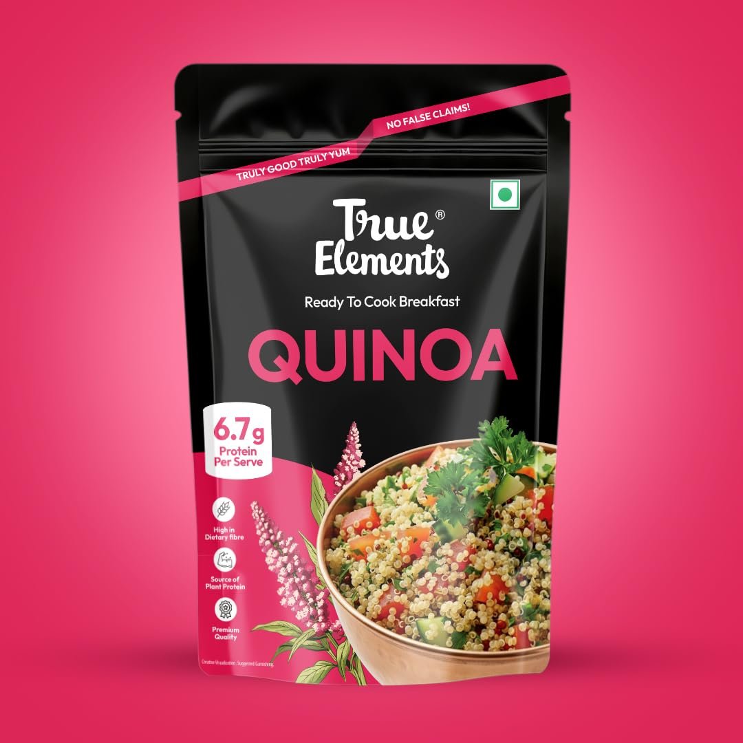 True Elements Wholegrain Premium Quinoa 1kg – High Fibre Supergrain