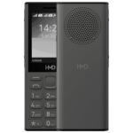 HMD 130 Music Keypad Mobile Phone | Built-in Powerful Loud Speaker & Dedicated Music Buttons | Music Player and Wireless FM Radio | 2500 mAh Battery & Type C Fast Charger | Dark Grey