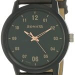Sonata Volt+ Analog Green Dial Men’s Watch NM77085PL02/NN77085PL02W