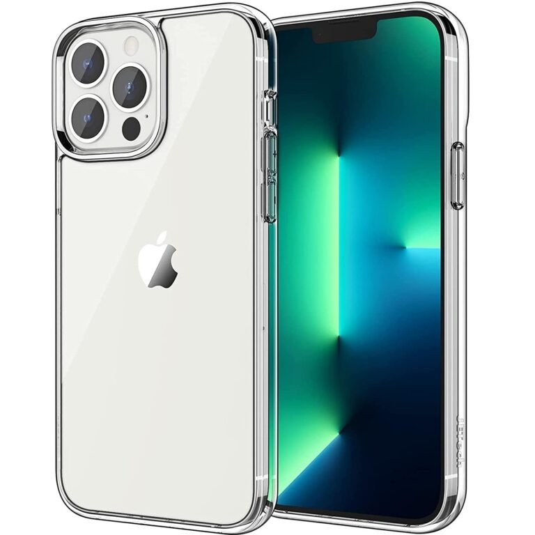 JETech Case for iPhone 13 Pro, Anti-Yellowing, Clear