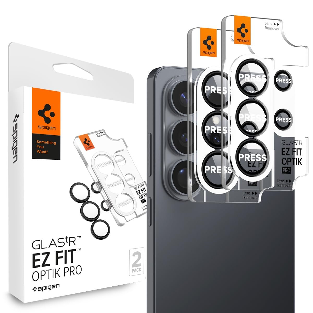 Spigen Optik Pro Camera Lens Protector for Galaxy S26 Ultra