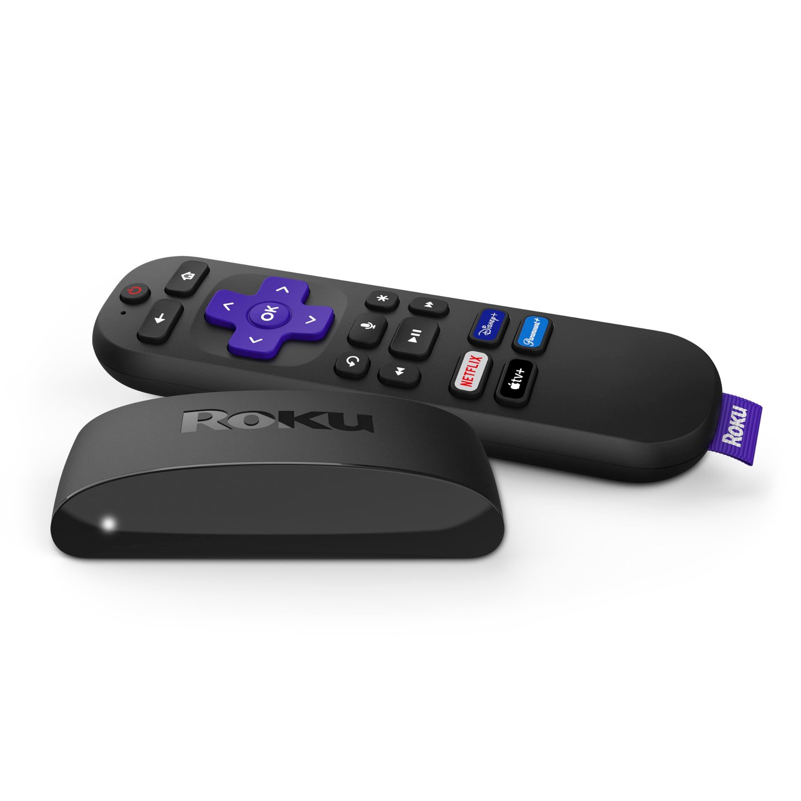 Roku Express 4K+ | Roku Streaming Device 4K/HDR, Roku Voice Remote, Free & Live TV