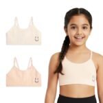 YouGotPlanB Cotton Training Bra for Pre-Teen Girls | Ages 8-16 Years | Non-Padded | Full Coverage | Breathable | Best First Bra