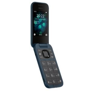 Nokia 2660 Flip 4G Volte keypad Phone with Dual SIM, Dual Screen, inbuilt MP3 Player & Wireless FM Radio | 1 Year Replacement Guarantee | Blue