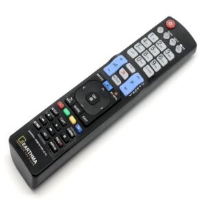 EARTHMA Remote Control for Lg Smart 3D Led LCD HDTV Tv Replacement,Black