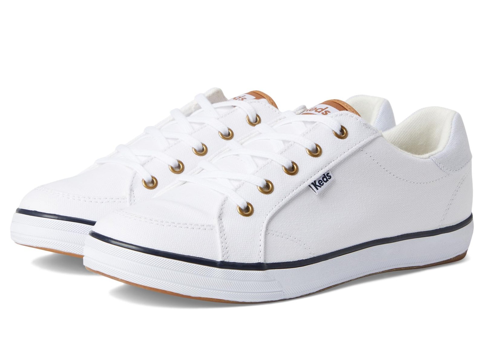 Keds Women’s Center Chambray Ankle-High Fabric Fashion Sneaker