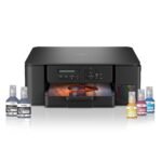 Brother Ink Tank DCP-T535DW New Launch (Print Scan Copy) WiFi Auto Duplex Printer, 128MB Memory, Print Pages Upto 15K in Black & 5K in Color Each (CMY) Get an Extra Black Ink Bottle, Free Installation