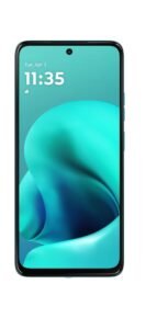 Motorola g37 5G (Pantone Capri, 4GB RAM, 64GB Storage) | MediaTek Dimensity 6400 Processor | LPDDR4X RAM, UFS 2.2 Storage | Expandable Storage Up to 1TB | 5G Smartphone