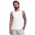 Boldfit Sleeveless Tshirts for Men Cotton Gym Vest Tank Top Men Quick Dry Workout Sando for Man Stretchable Mens Baniyan Innerwear Vest for Running, Training, Yoga, Everyday Wear Comfort Fit Tshirt