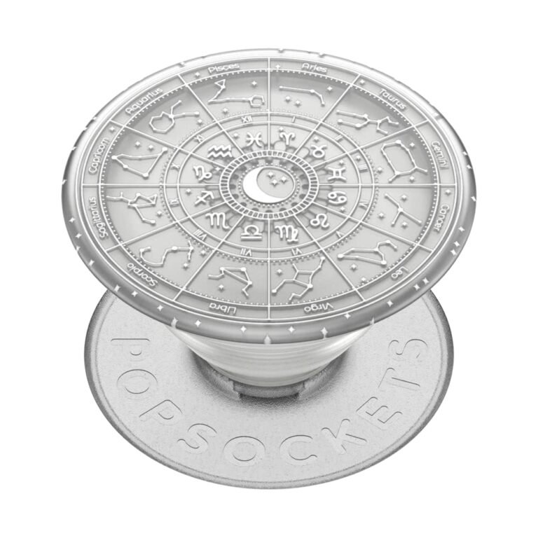 ​​​​PopSockets Phone Grip with Expanding Kickstand, Adhesive Grip – Translucent Star Signs
