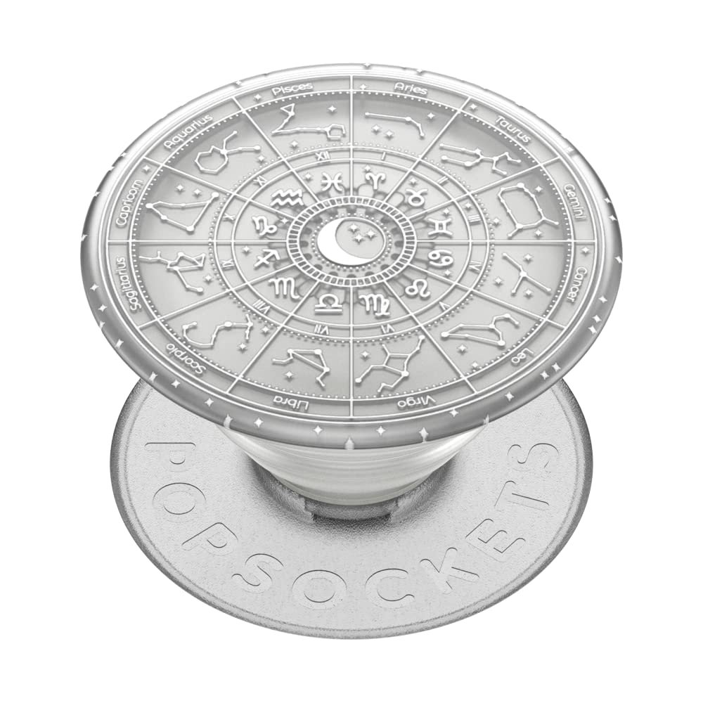 ​​​​PopSockets Phone Grip with Expanding Kickstand, Adhesive Grip – Translucent Star Signs