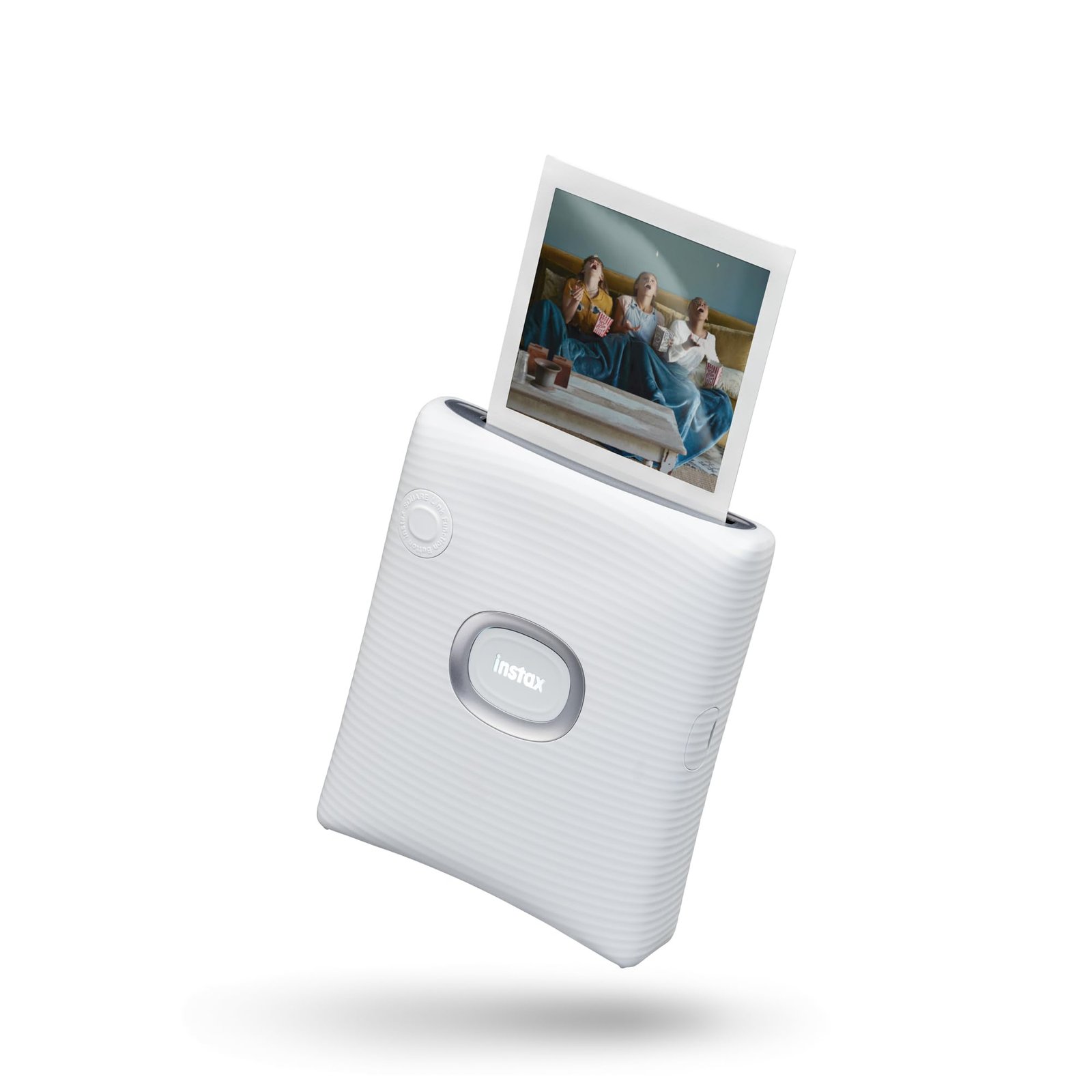 instax Fujifilm Square Link Smartphone Instant Photo Printer – White