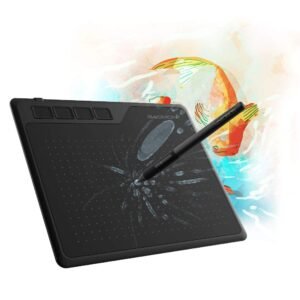 GAOMON S620 Graphics Drawing Tablet, 6.5×4, 8192 Pressure & 4 Hot Keys