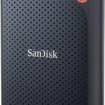 SANDISK Extreme 1TB Portable External SSD, 1050MB/s R, 1000MB/s W, 3m Drop Protection, IP65 Water/dust Resistant, PC,MAC & TypeC Smartphone Compatible, 5Y Warranty, Black Color