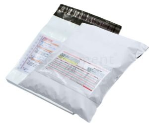 SECUREMENT® (Size-16 x 12) Tamper Proof Polybags Bags/Pouches/Cover 55 Micron for Shipping/Packing [Pack of >50 Pcs. >>with Pod)