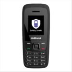 JIO JioBharat V4 4G Keypad Phone with Safety Shield Feature, JioTV, JioHotstar, JioSaavn, JioPay (UPI & SoundPay), LED Torch, Digital Camera, 1000mAh Battery | Black | Locked Network