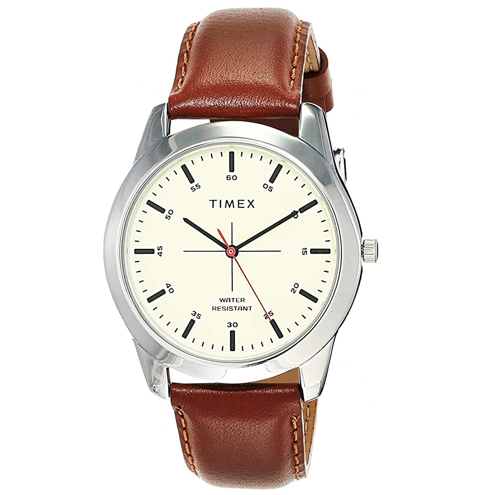 TIMEX Classics Analog Watch for Men with Round Dial & Water Resistant Man’s Wrist Watches