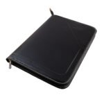 SPS PU Leather 24-Pocket A4 File Organizer – Professional Document Holder for Certificates, Legal Documents, Home, Office, School Use (Black)