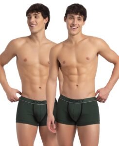Jockey 8015 Men’s Super Combed Cotton Rib Solid Trunk with Ultrasoft Waistband