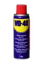 WD-40 Multipurpose Spray, Lubricant, Rust Remover, Cleans Bike Chains, Squeak Noise, Stain Remover, Cleaning Agent, 170g