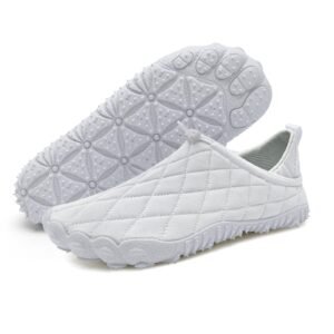 Water Shoes Mens Quick Drying Aqua Shoes Beach Pool Shoes Mesh Slip On