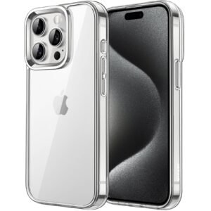 JETech Case for iPhone 15 Pro Max, Anti-Yellowing, Clear
