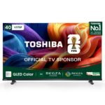 Toshiba 40 Inch QLED Smart TV (40V37SP) | 60 Hz | REGZA Engine, VIDAA OS, Game Mode, DTS Virtual:X, WiFi, Direct LED