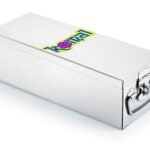Komal Stainless Steel Big Jewellery Box “12”,Silver