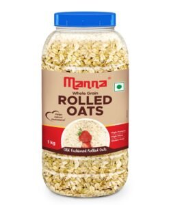 Manna Rolled Oats 1kg, High Protein, High Fibre. Gluten Free Wholegrain