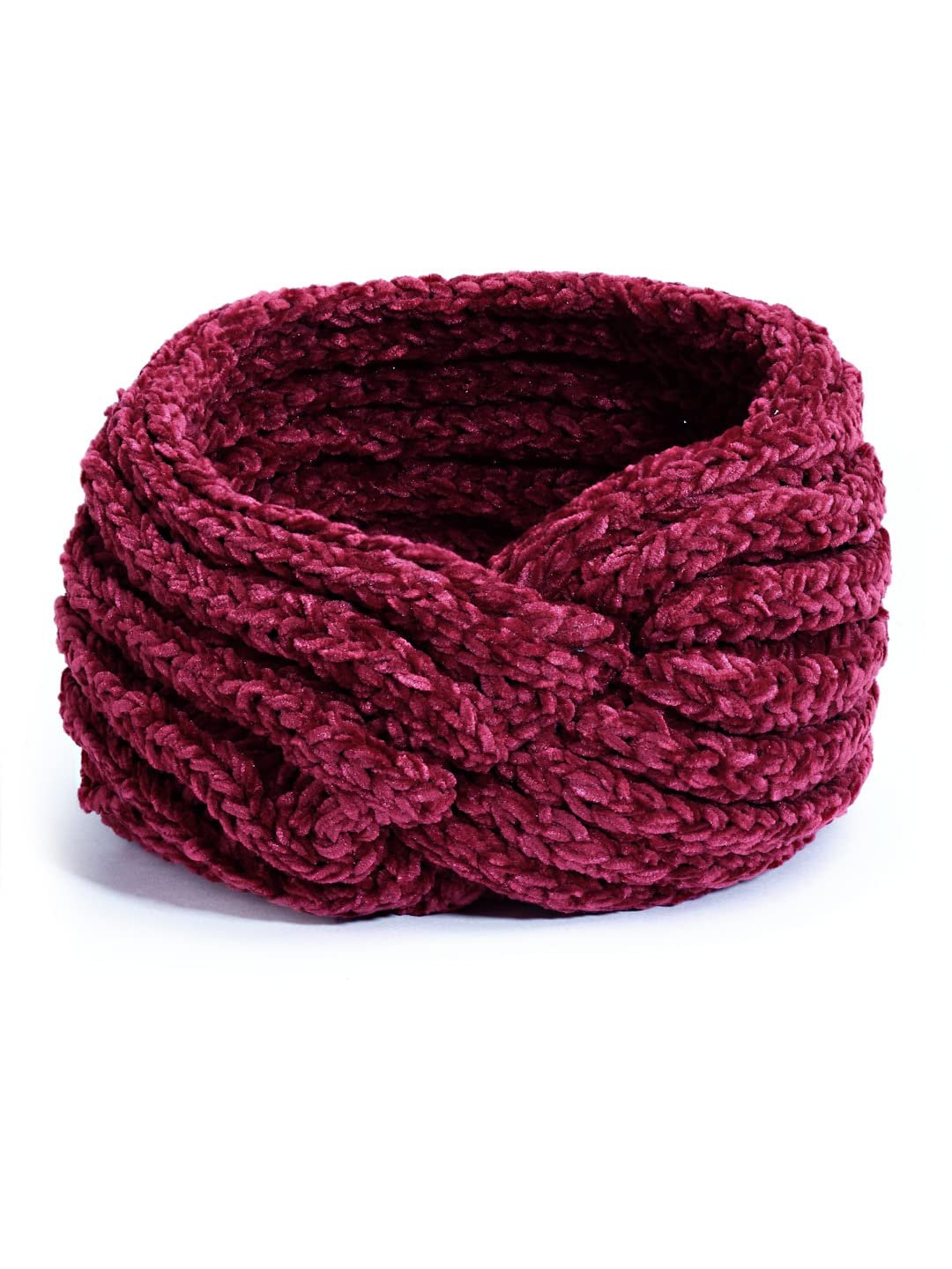 Vogue Hair Accessories Soft Knot Woollen Knitted Warm Head Band Head Wrap Hairband Ear Warmer Hair Accessories for Winters