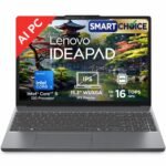 Lenovo IdeaPad Slim 3 Smartchoice (2026) Intel Core 5 320 AI PC (16GB RAM/512GB SSD/15.3″ (38.35cm)/WUXGA IPS/Windows 11/MSO 365 Basic+Office 2024/Backlit Keyboard/Grey/1.6Kg), 83RR00MRIN