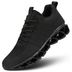 Men’s Slip on Walking Running Shoes Blade Tennis Casual Fashion Sneakers Comfort Non Slip Work Sport Athletic Trainer