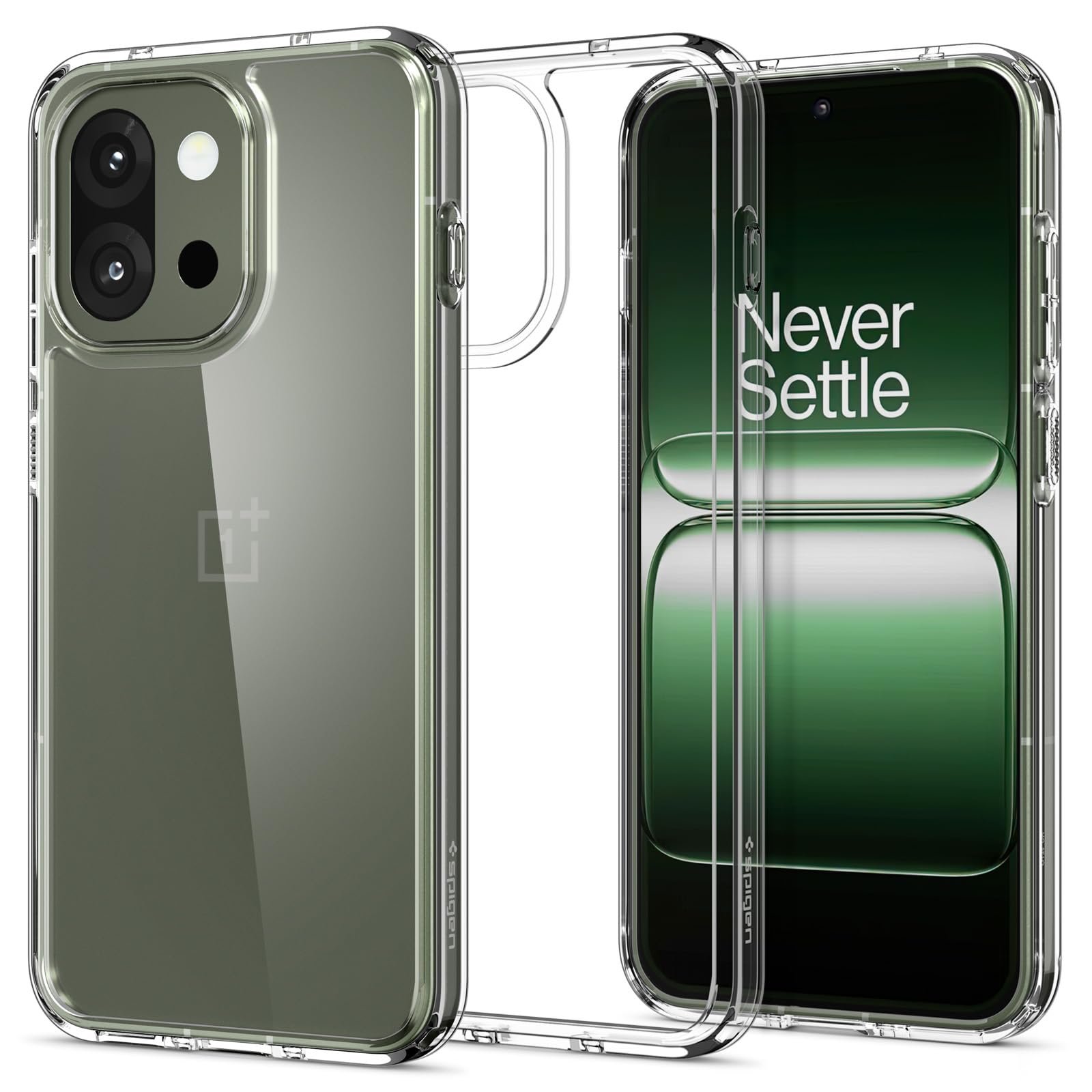 Spigen Ultra Hybrid | OnePlus 13s Case [Transparent] [Air Cushion Protection] OnePlus 13s Back Cover | TPU+PC – Crystal Clear
