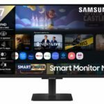 Samsung 27″ M5 Smart Monitor with Smart TV Experience (Smartchoice) |FHD 1920 x 1080| Screen Mirroring | IPS Pane l TV Plus| Speakers | Adaptive Sound | Wi-Fi | HDMI |Bluetooth| LS27FM500EWXXL | Black