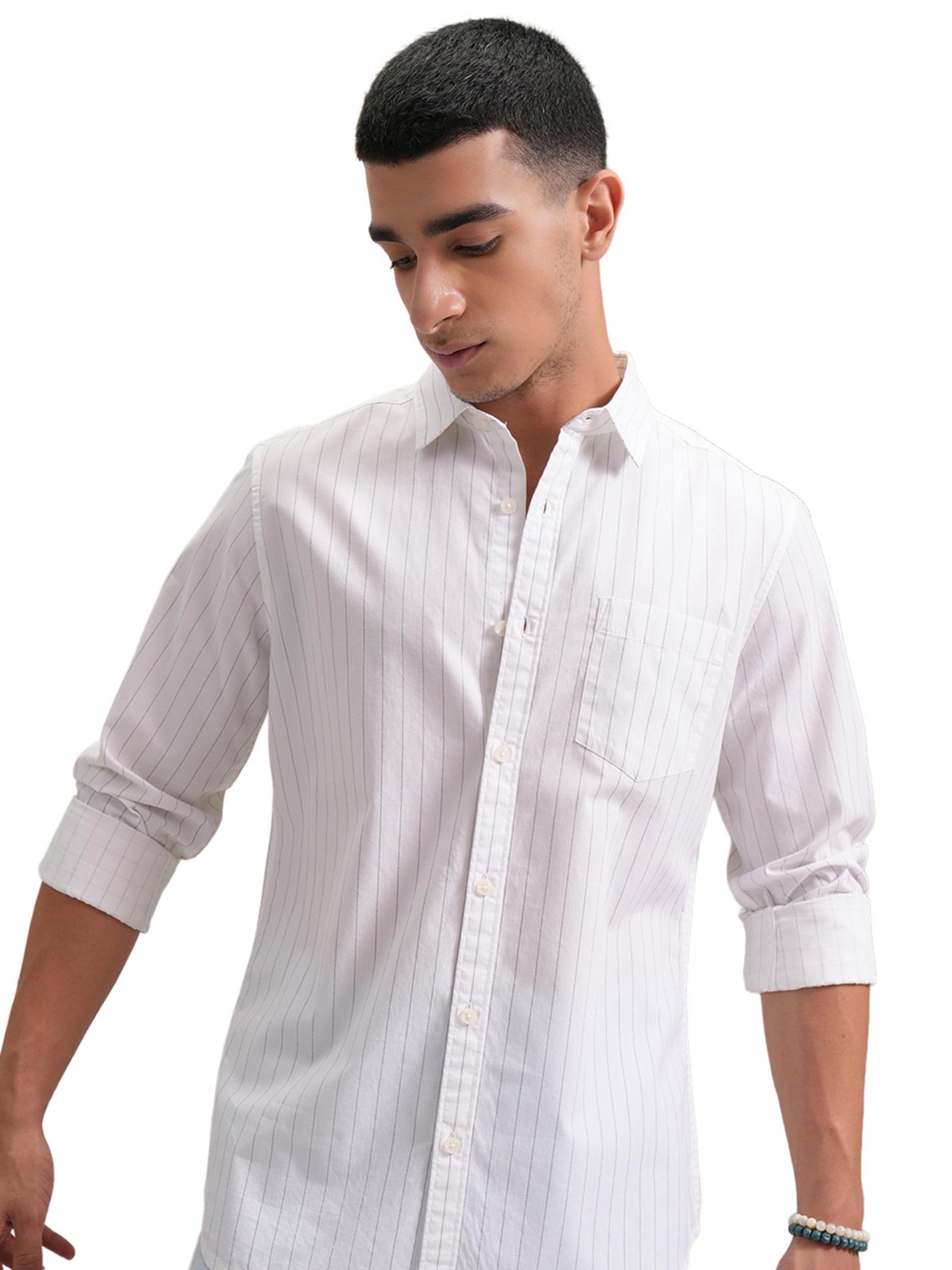 Highlander Cotton Men Shirt, Regular Fit