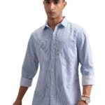 Highlander Cotton Men Shirt, Regular Fit