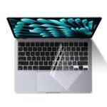 EooCoo Keyboard Cover Skin for MacBook Neo, Air 13.6/15, Pro 14/16, Clear