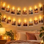 Desidiya® 16 Plastic Photo Clip Led String Lights Warm White 3 Meter Photo Hanging Lighting for Mothers Day, Birthday, Festival, Wedding, Party for Home, Patio, Lawn, Restaurants Home Decoration