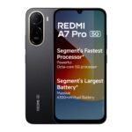 REDMI A7 Pro 5G (Black, 4GB RAM, 64GB Storage) | Segment’s Fastest Processor | Segment’s Largest Battery | Segment’s Largest & Smoothest 6.9in 120Hz Display