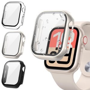 Tensea 3PCS for Apple Watch Screen Protector Case 40mm SE 3/SE 2/SE/6/5/4