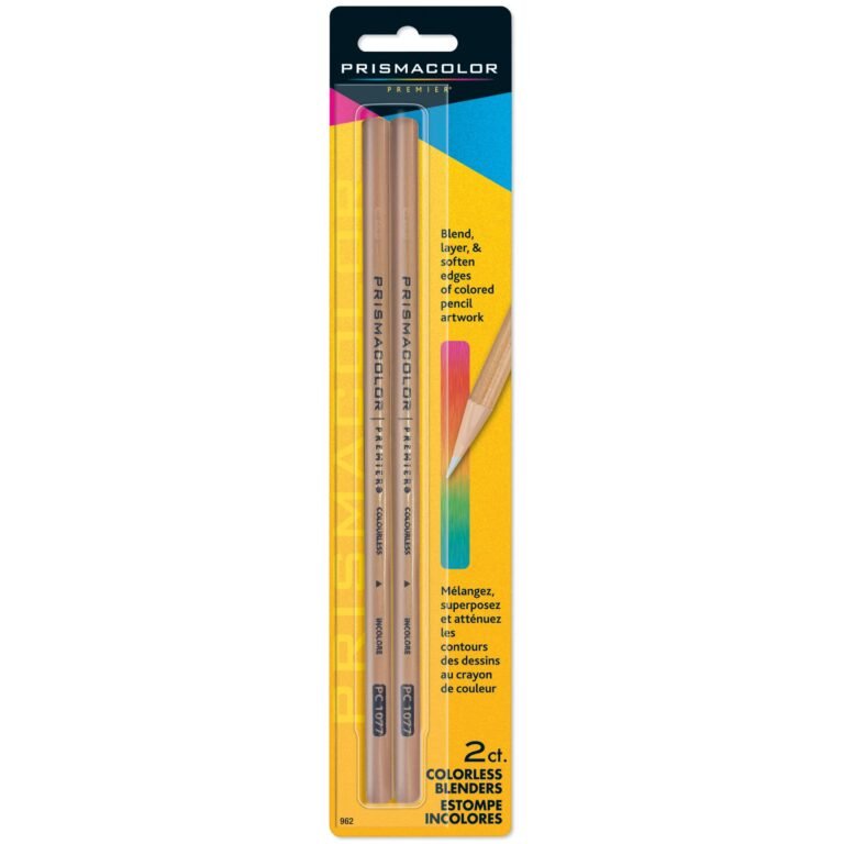 PRISMACOLOR Sanford Blender Pencil Colorless, 2-Pack (962), Ink clear